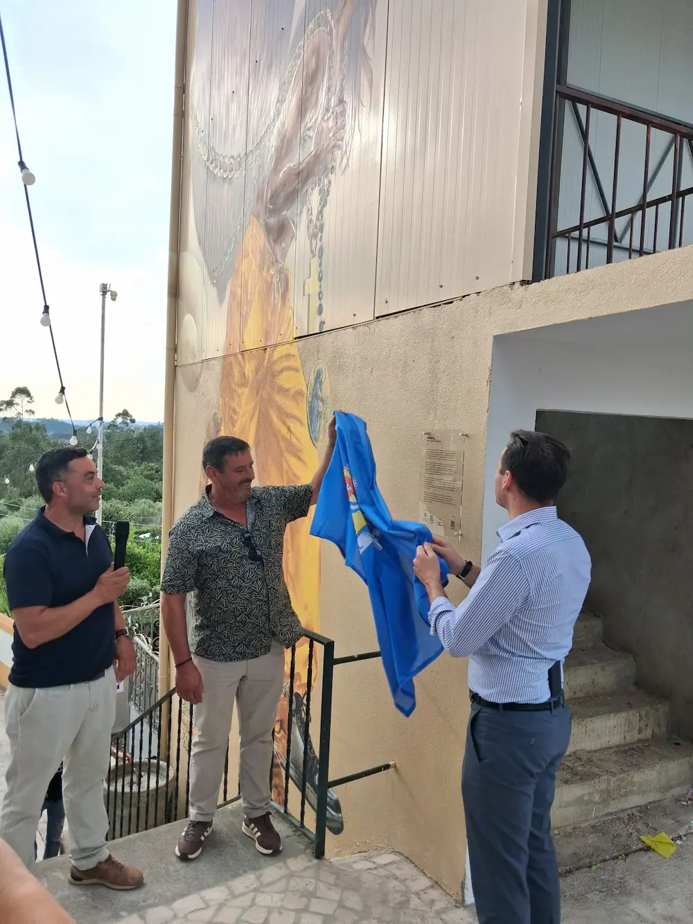 Lugar do Sobral inaugurou mural artístico que homenageia a identidade e a história da comunidade
